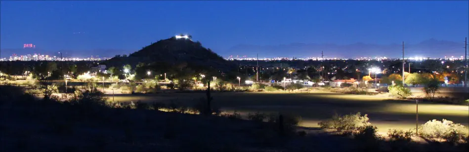 Mountain View Park below